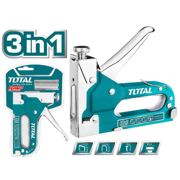 3 in 1 Staple gun THT31143 | Company: Total | Origin: China