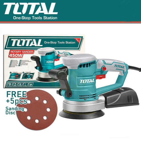 Rotary sander 6" TF2041506 | Company: Total | Origin: China